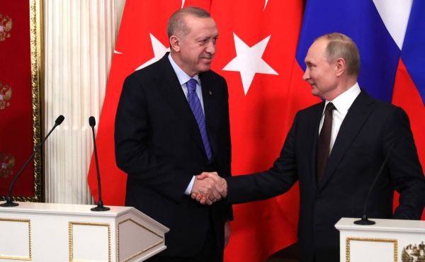 Реджеп Эрдоган, Владимир Путин(2020)|Фото: kremlin.ru