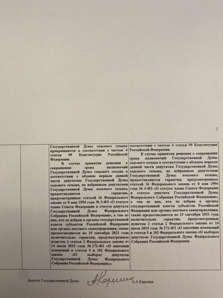 Поправка Александра Карелина в Конституцию.(2020)|Фото: t.me/webstrangler