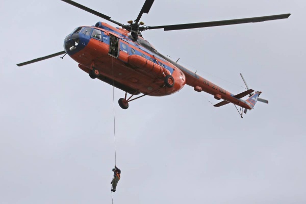 авиалесоохрана, вертолет, учения, тушение пожара(2020)|Фото:пресс-служба правительства Вологодской области