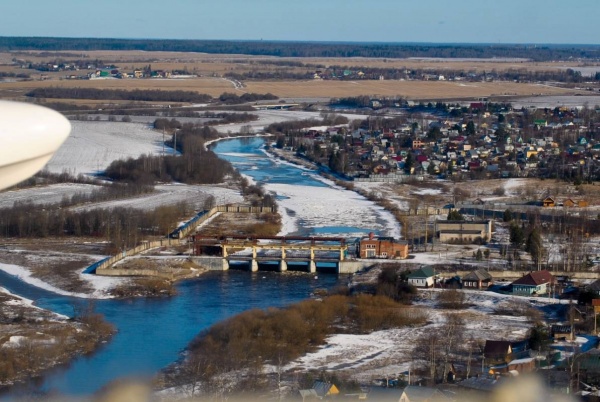 паводок, река, весна, мост, таяние льда(2020)|Фото: пресс-служба правительства Вологодской области