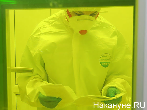 Лаборатория, где будут проводиться проверка на коронавирус в Екатеринбурге(2020)|Фото: Накануне.RU