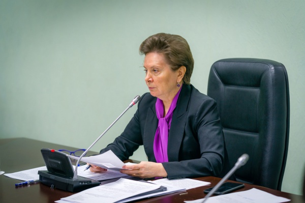 Наталья Комарова, штаб по предупреждению распространения коронавируса(2020)|Фото: Департамент общественных и внешних связей Югры