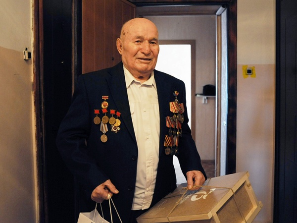 Михаил Аникин, ветеран, поздравление, Мегион(2020)|Фото: Администрация Мегиона