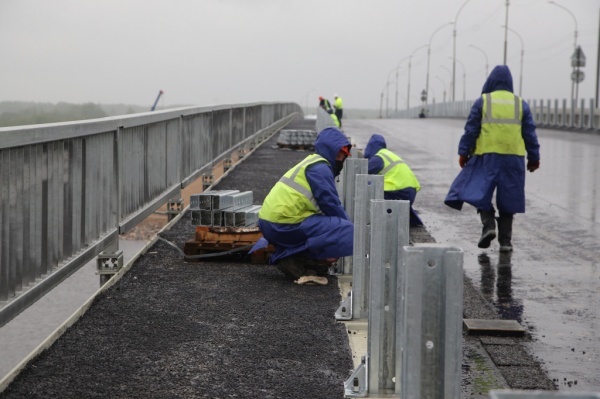 строительство моста, мост через шексну(2020)|Фото: пресс-служба правительства Вологодской области