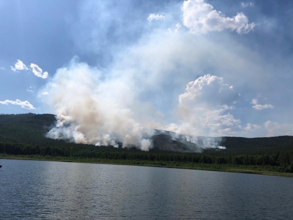 лесной пожар у озера Тургояк(2020)|Фото: Главное управление лесами Челябинской области
