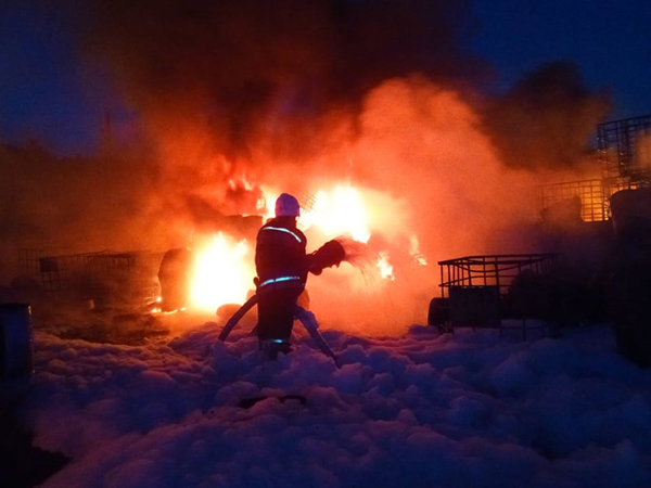 пожар на пилораме(2020)|Фото: 66.mchs.gov.ru