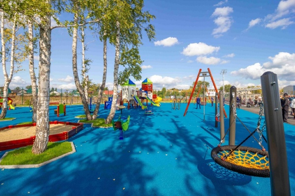 детская площадка в Коркино(2020)|Фото: РМК