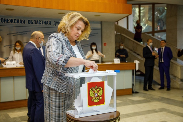 депутаты, голосование(2020)|Фото:пресс-служба Воронежской областной думы