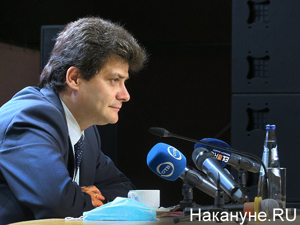 Пресс-конференция Александра Высокинского(2020)|Фото: Накануне.RU
