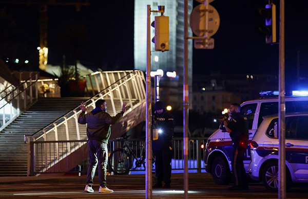 Полиция после теракта в Вене(2020)|Фото: Telegram/Mash