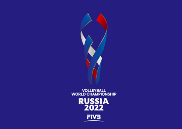 Логотип чемпионата мира-2022 по волейболу в России(2020)|Фото: fivb.org