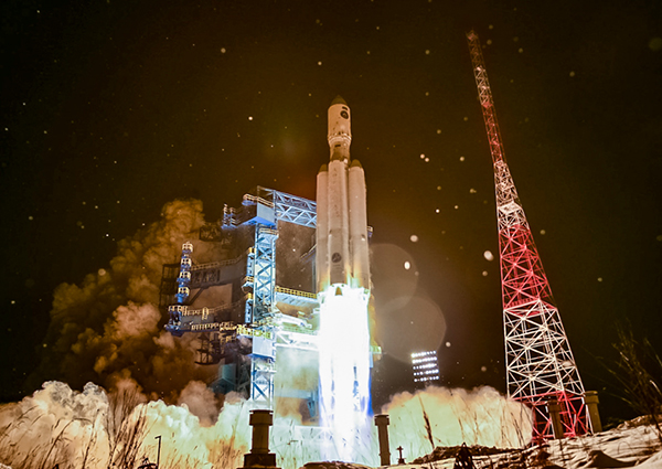 Ракета космического назначения "Ангара-А5"(2020)|Фото: Министерство обороны РФ