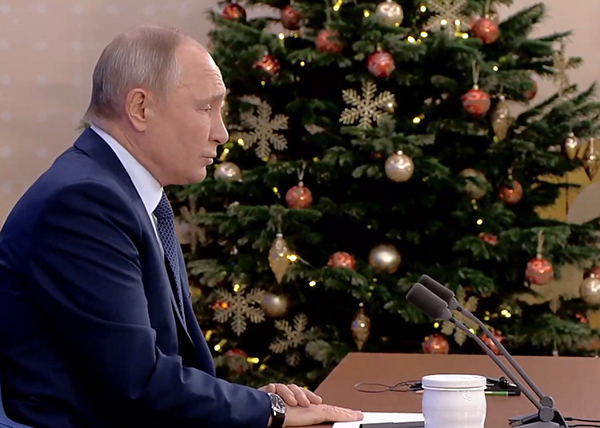 Пресс-конференция Владимира Путина(2020)|Фото: youtube.com/RT