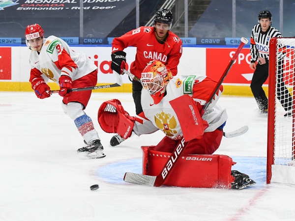 молодежная сборная по хоккею, Россия - Канада(2021)|Фото: fhr.ru