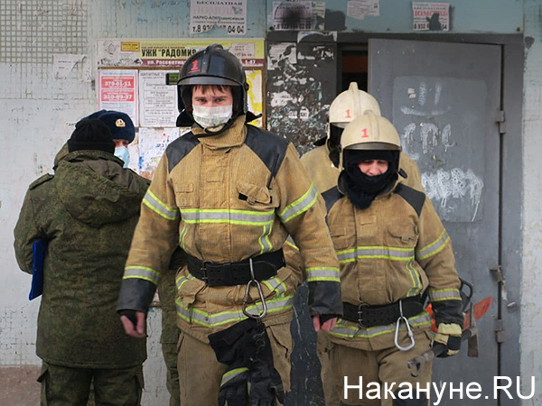 пожарные, пожар на улице Рассветная(2021)|Фото: Накануне.RU