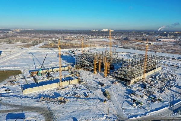 Дворец водных видов спорта, Екатеринбург(2021)|Фото: Пресс-служба "Синара-Девелопмент"