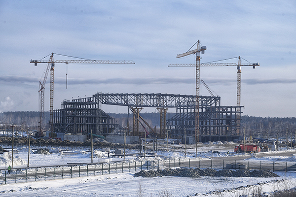 Строительство объектов Универсиады(2021)|Фото: Департамент информационной политики Свердловской области