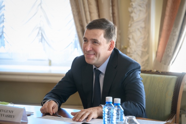 Евгений Куйвашев(2021)|Фото: Департамент информационной политики Свердловской области