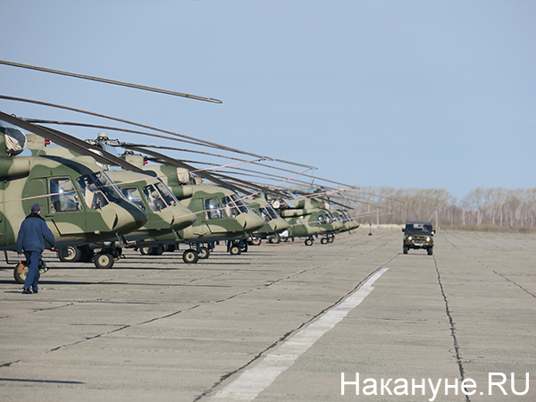 Авиация ЦВО, вертолёты Ми-8(2021)|Фото: Накануне.RU