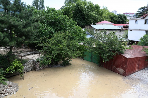 Сергей Аксенов, паводок, Ялта, потоп, затопление Ялты(2021)|Фото: vk.com/aksenovrk
