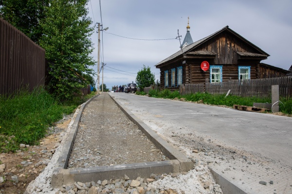дорожное строительство, деревня, село(2021)|Фото: пресс-служба администрации Сургутского района