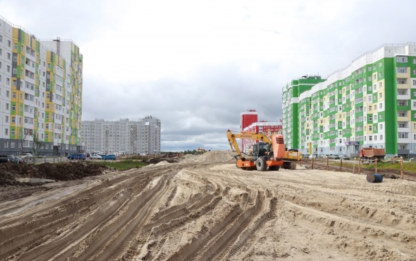 Строительство улиц, Нижневартовск(2021)|Фото: Администрация Нижневартовска