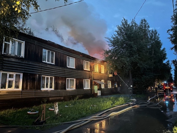 Пожар, жилой дом, седьмой микрорайон, Нефтеюганск(2021)|Фото: Администрация Нефтеюганска
