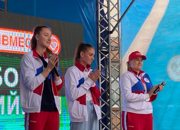 Анастасия Кирпичникова, Дарья Устинова, Ксения Перова(2021)|Фото: ДИП Свердловской области