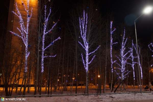 освещение улиц, нижневартовск, подсветка улиц(2021)|Фото: пресс-служба администрации Нижневартовска