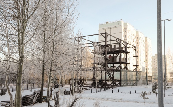 Верёвочный парк, Нижневартовск(2021)|Фото: Администрация Нижневартовска