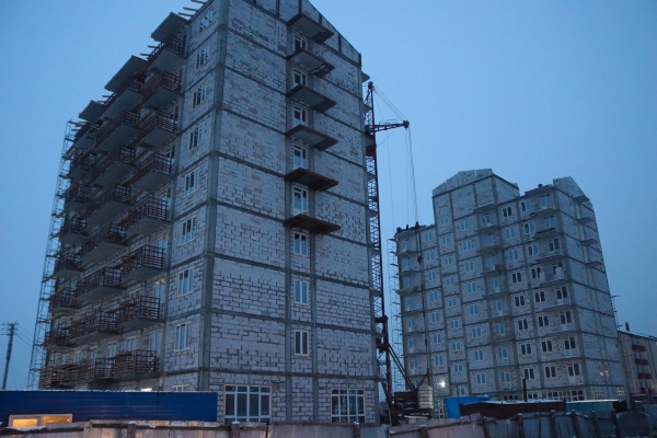 строительство, жилье, многоэтажка(2021)|Фото: пресс-служба главы республика Тыва