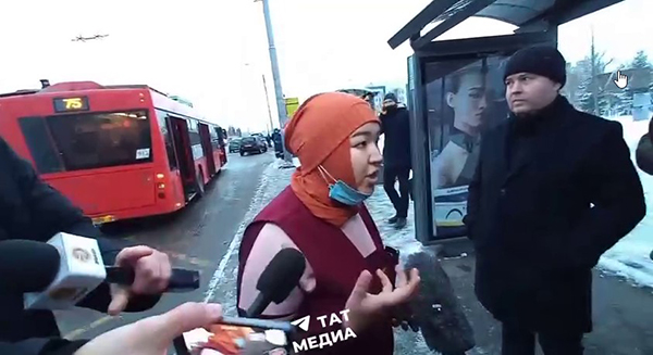 Кондуктор автобуса в Казани жалуется, что пассажиры ей грубят и отказываются показывать QR-коды(2021)|Фото: telegram-канал ТАТМЕДИА  /  t.me/tatmediaofficial