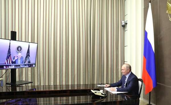 Владимир Путин Джо Байден(2021)|Фото: пресс-служба Кремля