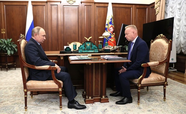Владимир Путин, Дмитрий Мазепин(2022)|Фото: kremlin.ru