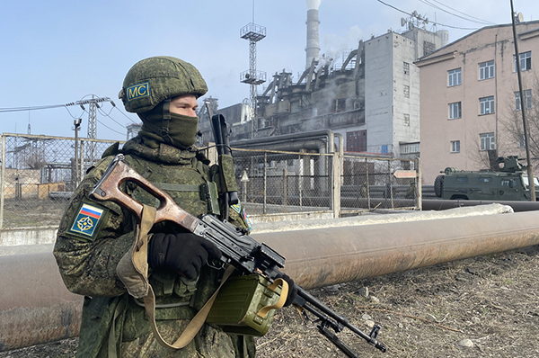Работа Коллективных миротворческих сил ОДКБ по стабилизации и нормализации обстановки в Республике Казахстан(2022)|Фото: Минобороны РФ