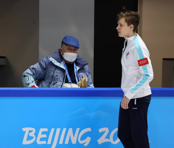 Алексей Мишин и Евгений Семененко на Олимпиаде в Пекине.(2022)|Фото: t.me/olympic_russia / Олимпийский комитет России Алексей Мишин и Евгений Семененко на Олимпиаде в Пекине.(2022)|Фото: t.me/olympic_russia / Олимпийский комитет России