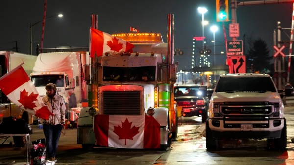 Канада, протест | Фото: THE CANADIAN PRESS / Nathan Denette