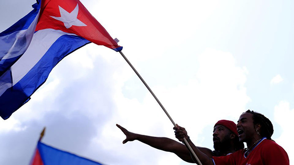 Флаг Кубы(2022)|Фото: Reuters / Maria Alejandra Cardona