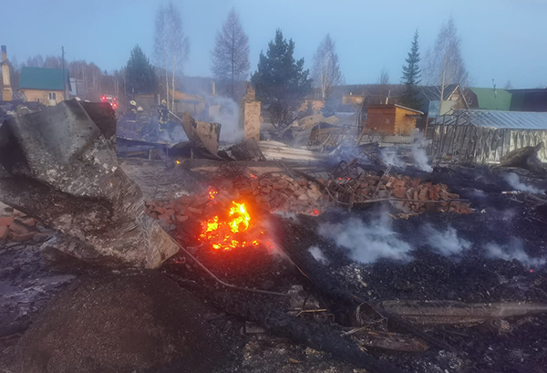 Пожар в садоводческом товариществе Верхней Пышмы(2022)|Фото: СУ СКР по Свердловской области