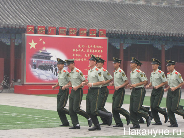 китай пекин военные | Фото:Накануне.RU