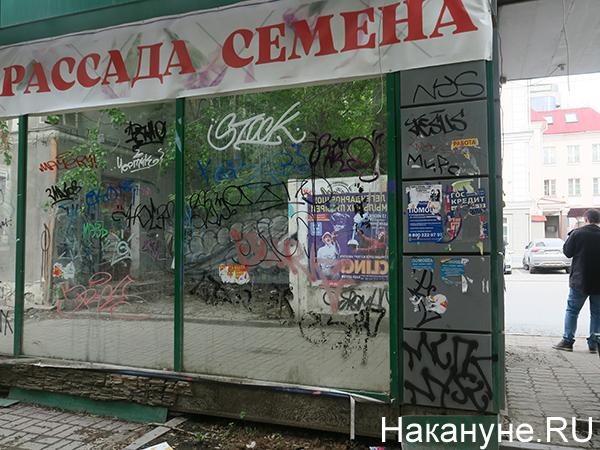 Граффити на остановке(2022)|Фото: Накануне.RU