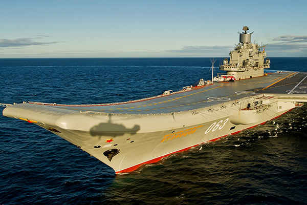 Авианосец "Адмирал Кузнецов"(2022)|Фото: Минобороны РФ