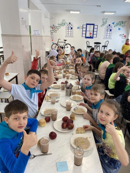 детский лагерь, школьное питание, столовая, нижневартовск(2022)|Фото: пресс-служба администрации Нижневартовска