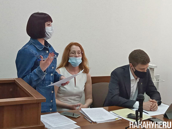 Гузель Аиткулова в суде по делу издания "Вечерние ведомости"(2022)|Фото: Накануне.RU