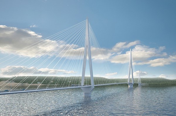 Проект моста через Лену(2022)|Фото: пресс-служба Группы "ВИС"