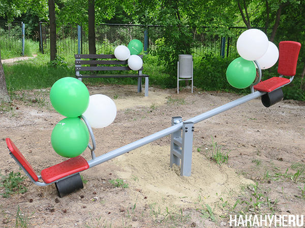 Игровая площадка в екатеринбургском Малоистокском детском доме(2022)|Фото: Накануне.RU