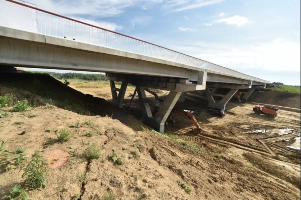 восточный обход, мост, строительство, автодорога(2022)|Фото: пресс-служба правительства Новосибирской области