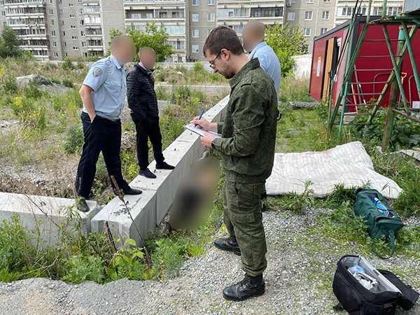 Место убийства охранника из Екатеринбурга(2022)|Фото: СУ СКР по Свердловской области
