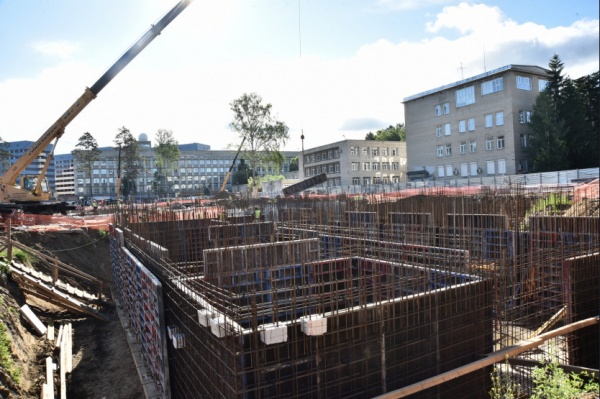 стройка, строительство, кампус, новосибирск(2022)|Фото: пресс-служба правительства Новосибирской области