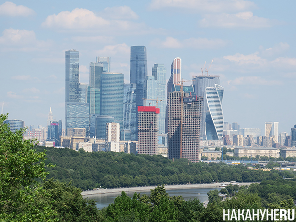 Деловой район "Москва-Сити"(2022)|Фото: Накануне.RU